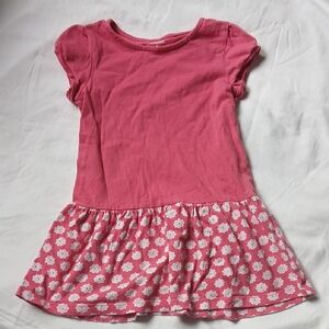Pink Floral Dress for Girls